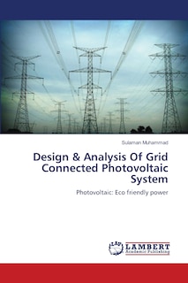 Front cover_Design & Analysis Of Grid Connected Photovoltaic System