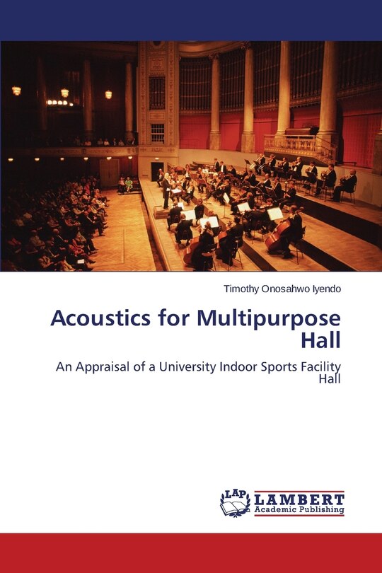 Front cover_Acoustics for Multipurpose Hall