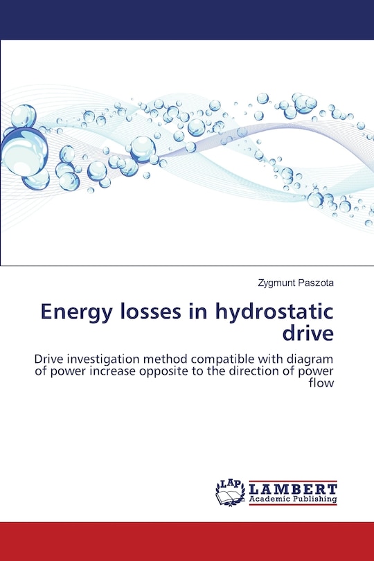Front cover_Energy losses in hydrostatic drive