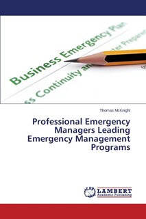 Couverture_Professional Emergency Managers Leading Emergency Management Programs