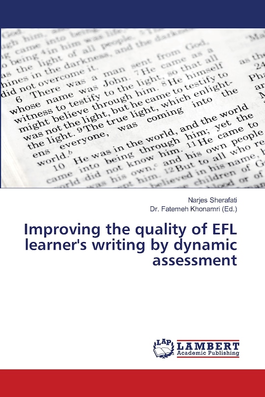 Couverture_Improving the quality of EFL learner's writing by dynamic assessment