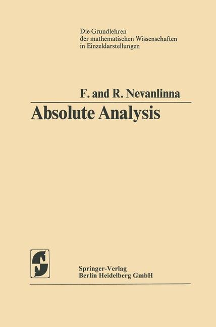 Front cover_Absolute Analysis
