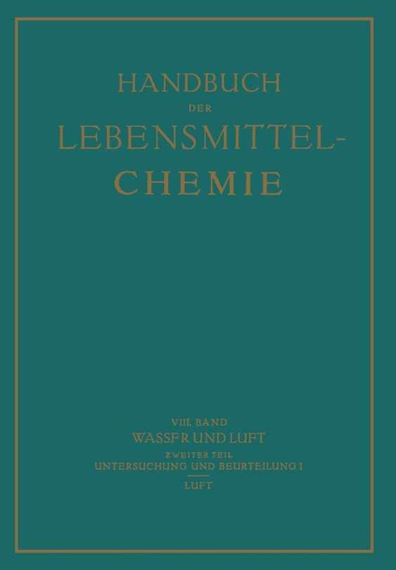 Wasser und Luft: Ƶweiter Teil Untersuchung und Beurteilung des Wassers I Luft image number 0