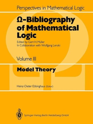 I -bibliography Of Mathematical Logic: Model Theory