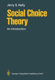 Front cover_Social Choice Theory