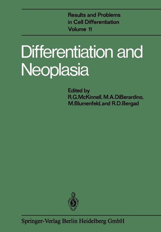 Front cover_Differentiation And Neoplasia