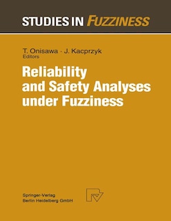 Couverture_Reliability and Safety Analyses under Fuzziness