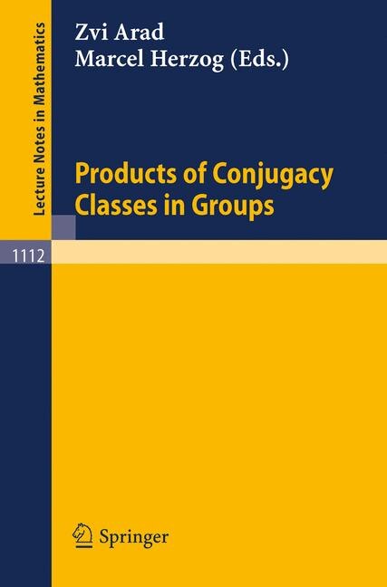 Front cover_Products of Conjugacy Classes in Groups