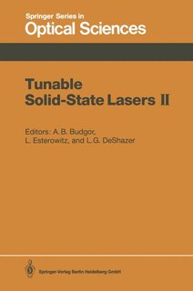 Couverture_Tunable Solid-State Lasers II