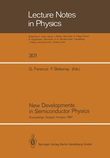 Front cover_New Developments in Semiconductor Physics