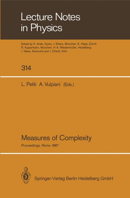 Couverture_Measures of Complexity