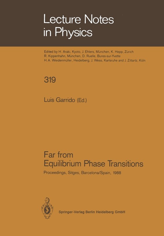 Front cover_Far from Equilibrium Phase Transitions