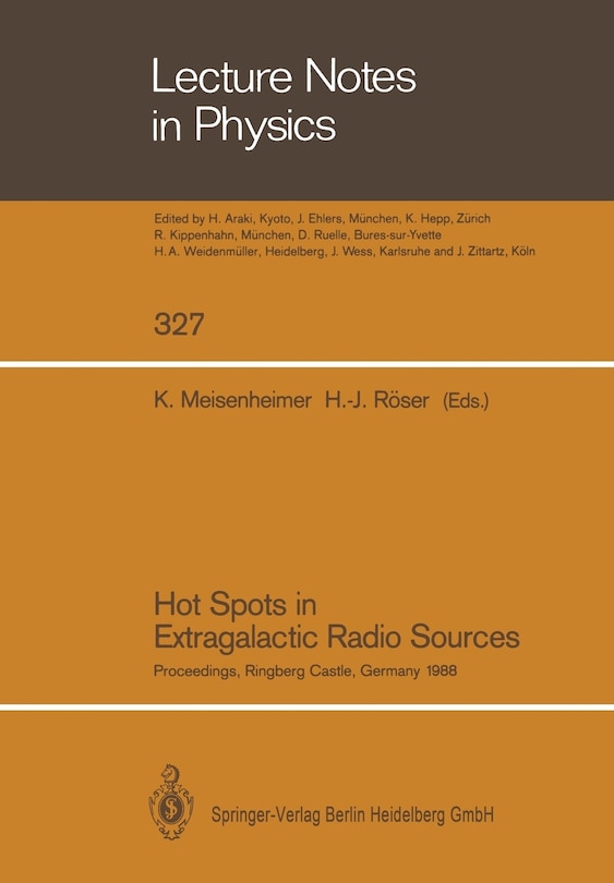 Front cover_Hot Spots in Extragalactic Radio Sources
