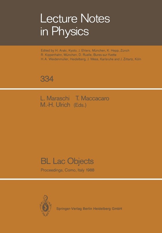 Front cover_Bl Lac Objects