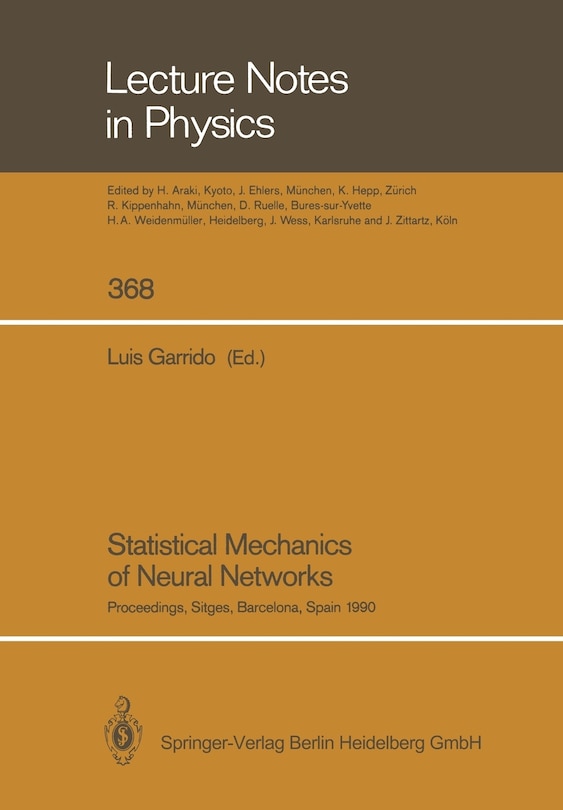 Couverture_Statistical Mechanics of Neural Networks