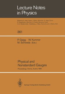 Couverture_Physical and Nonstandard Gauges