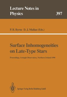 Couverture_Surface Inhomogeneities on Late-Type Stars
