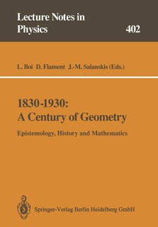 Couverture_1830-1930: A Century of Geometry