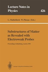 Front cover_Substructures of Matter as Revealed with Electroweak Probes