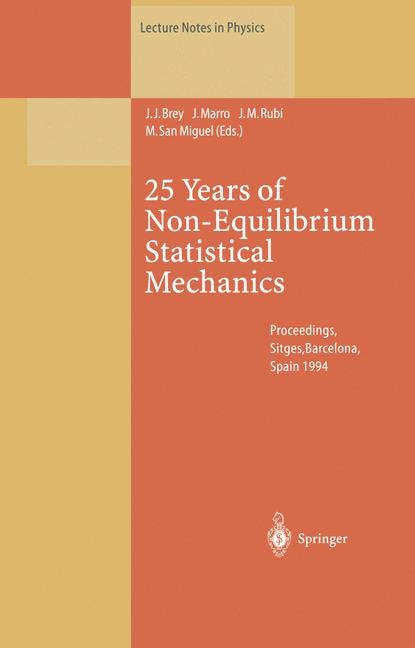Couverture_25 Years of Non-Equilibrium Statistical Mechanics