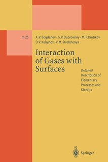 Couverture_Interaction of Gases with Surfaces