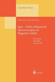 Couverture_Spin -- Orbit-Influenced Spectroscopies of Magnetic Solids