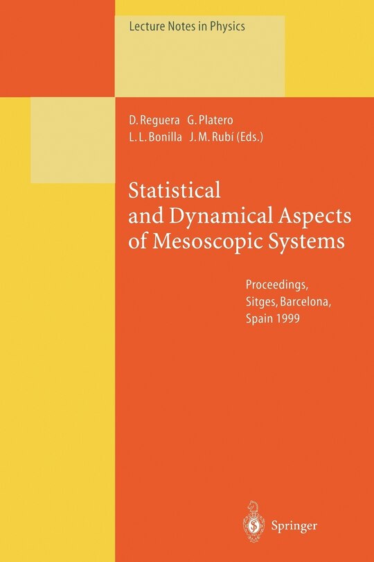 Front cover_Statistical and Dynamical Aspects of Mesoscopic Systems