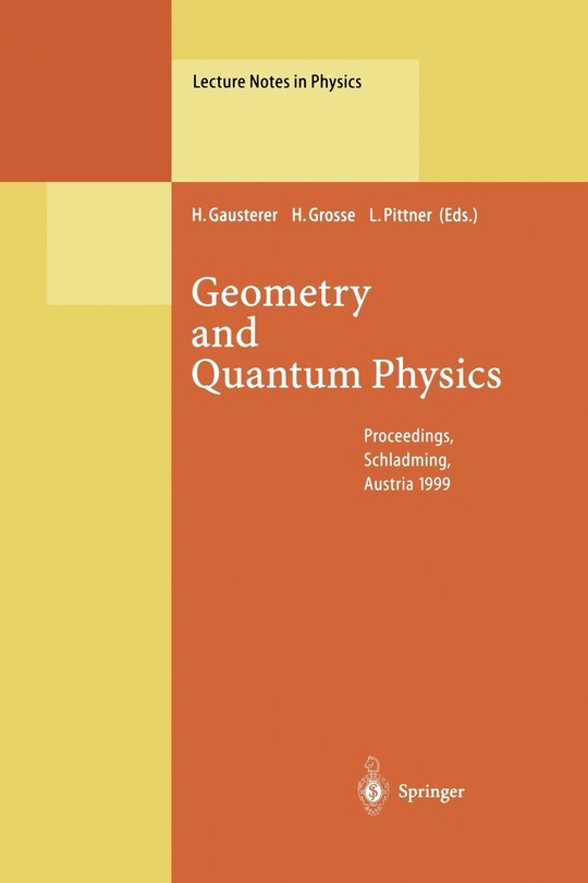 Front cover_Geometry and Quantum Physics
