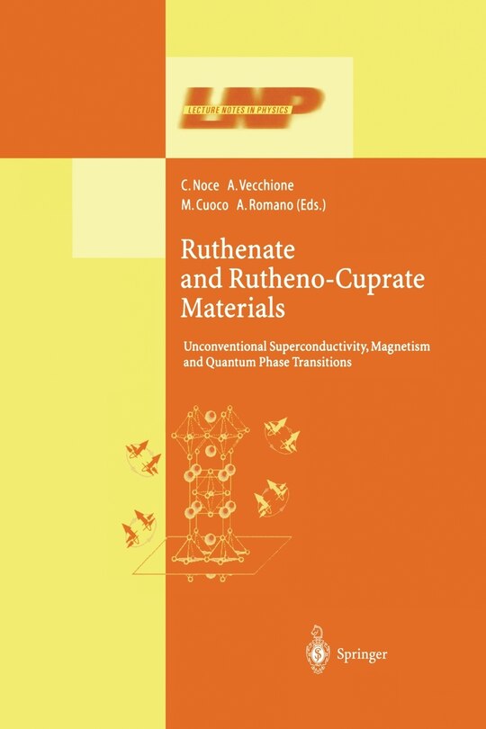 Front cover_Ruthenate and Rutheno-Cuprate Materials
