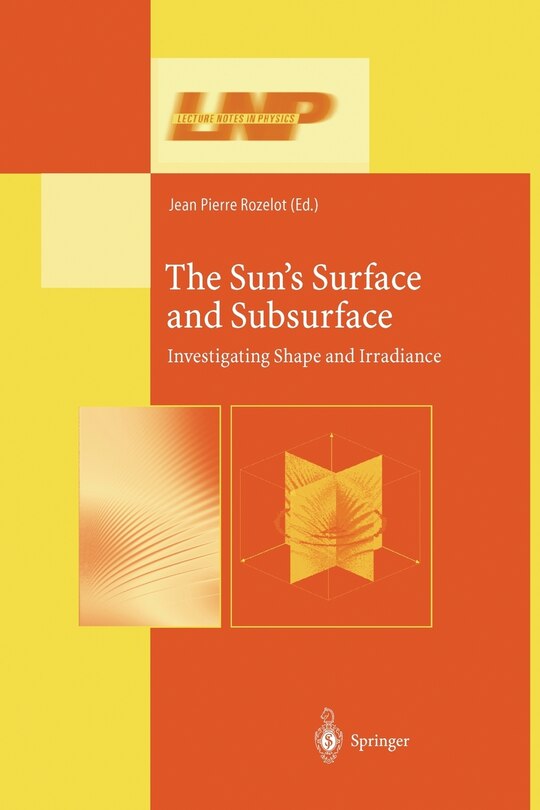 Couverture_The Sun's Surface and Subsurface