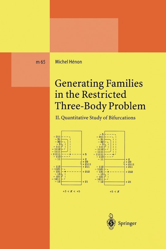 Couverture_Generating Families in the Restricted Three-Body Problem