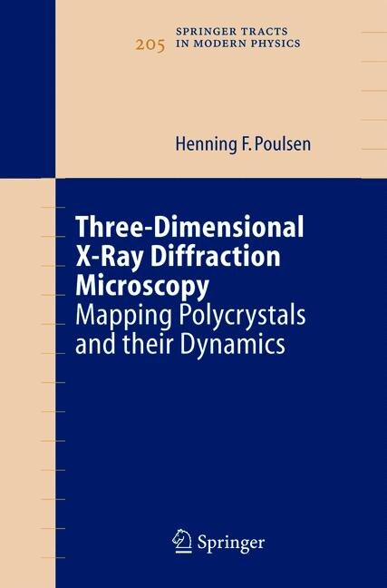 Front cover_Three-Dimensional X-Ray Diffraction Microscopy