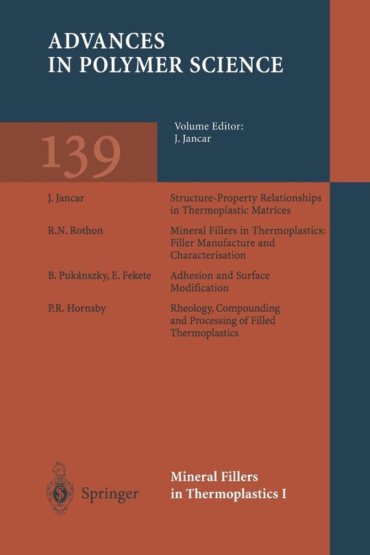Front cover_Mineral Fillers in Thermoplastics I