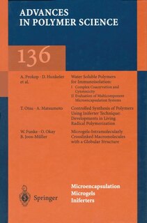 Couverture_Microencapsulation/Microgels/Iniferters