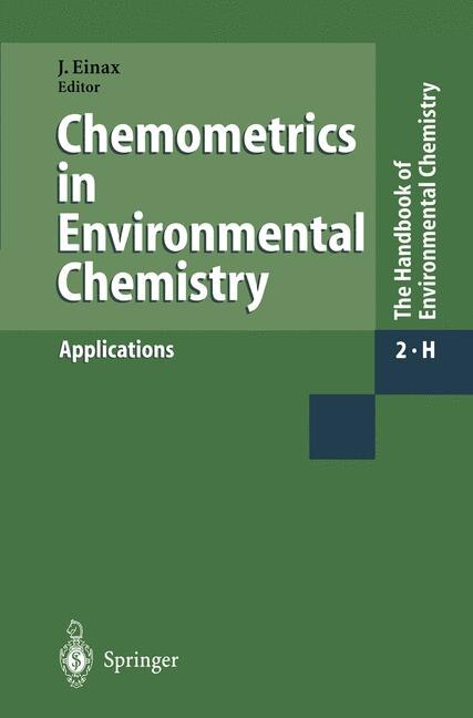Front cover_Chemometrics in Environmental Chemistry - Applications