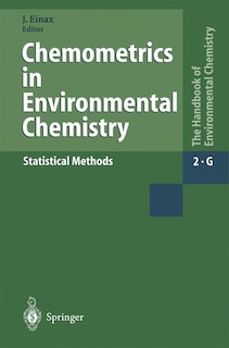 Front cover_Chemometrics in Environmental Chemistry - Statistical Methods