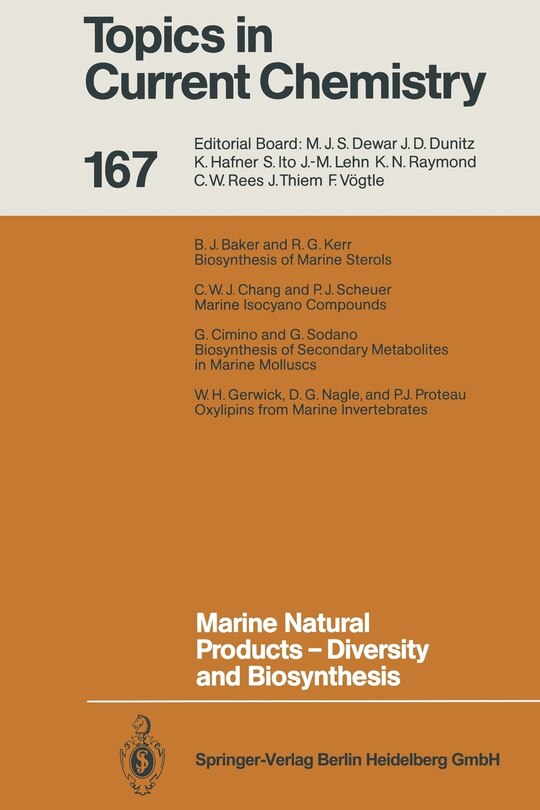 Front cover_Marine Natural Products - Diversity and Biosynthesis