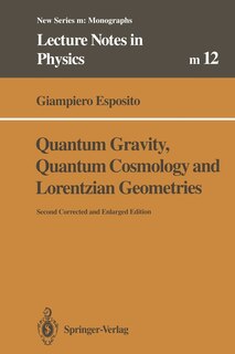 Couverture_Quantum Gravity, Quantum Cosmology and Lorentzian Geometries