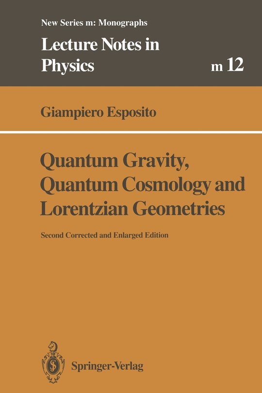 Couverture_Quantum Gravity, Quantum Cosmology and Lorentzian Geometries