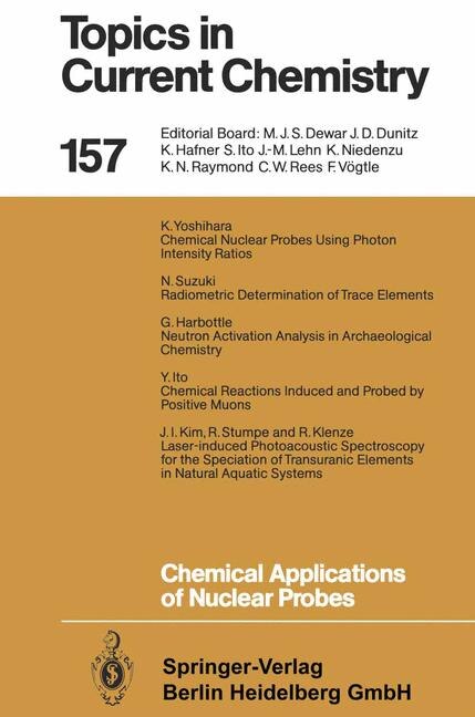 Front cover_Chemical Applications of Nuclear Probes