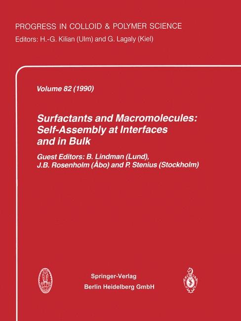 Couverture_Surfactants And Macromolecules