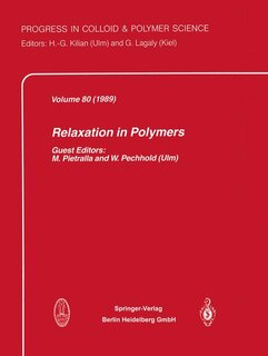Front cover_Relaxation in Polymers