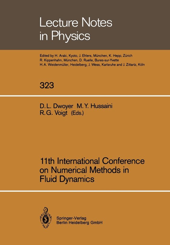 Front cover_11th International Conference on Numerical Methods in Fluid Dynamics