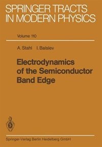 Couverture_Electrodynamics of the Semiconductor Band Edge