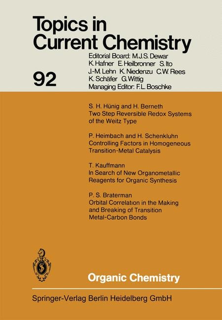 Front cover_Organic Chemistry