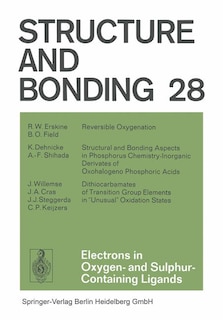 Front cover_Electrons in Oxygen- and Sulphur Containing Ligands