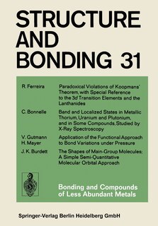 Front cover_Bonding and Compounds of Less Abundant Metals