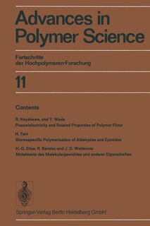 Front cover_Advances in Polymer Science