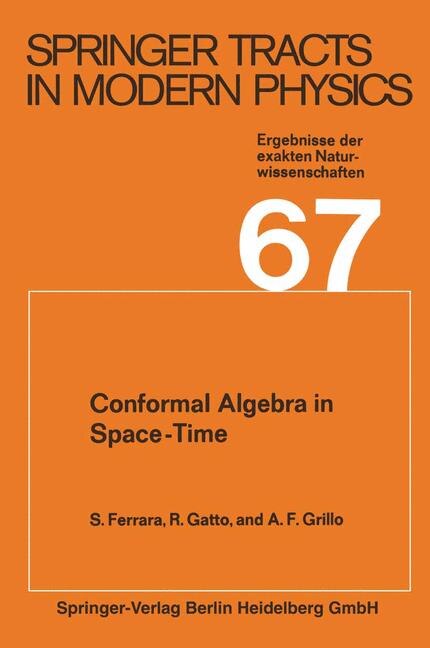 Front cover_Conformal Algebra in Space-Time and Operator Product Expansion