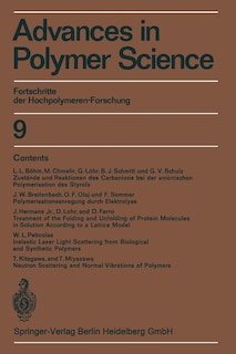 Front cover_Advances in Polymer Science